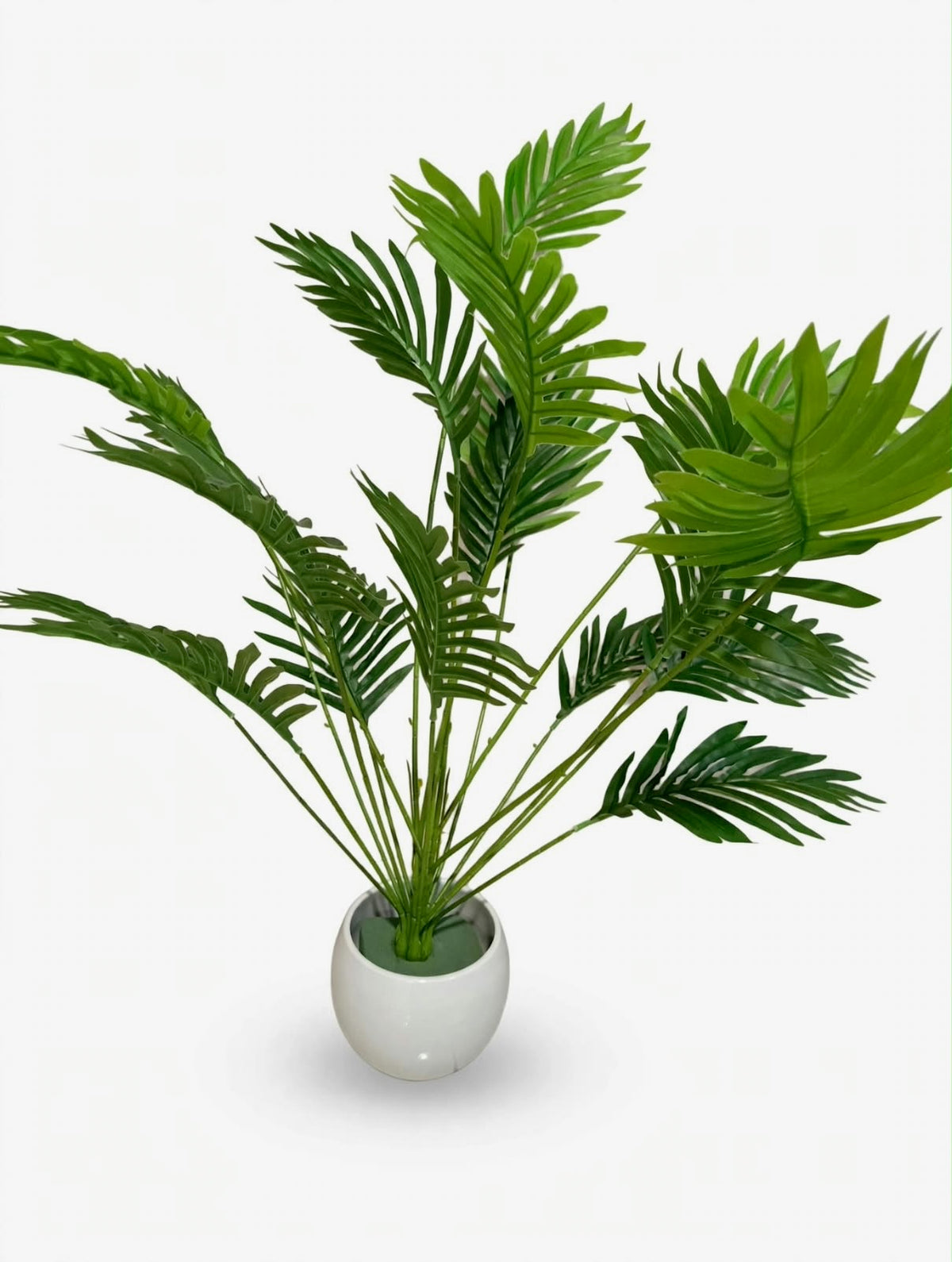 PIANTA ARTIFICIALE PALMA CHAMAEDOREA / ARECA - H 70 cm - Real Touch 